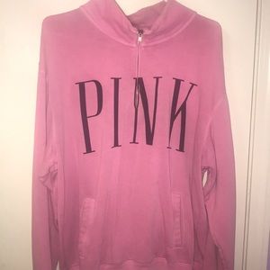 Vs Pink Half-Zip